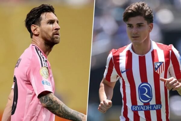 Posiciones de Inter Miami contra Palmeiras