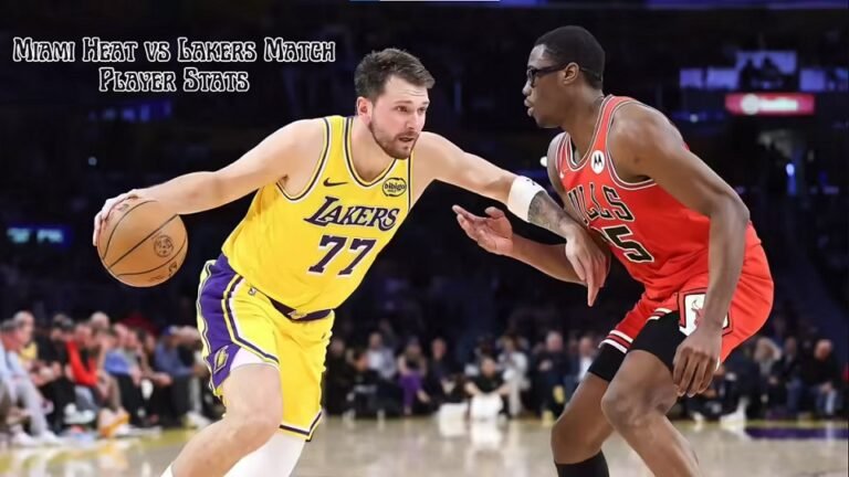 Miami Heat vs Lakers Match Player Stats
