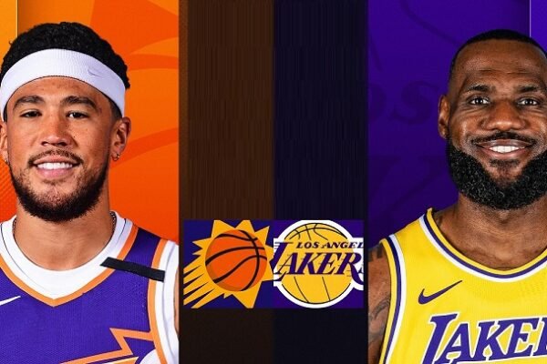 phoenix suns vs lakers match player stats