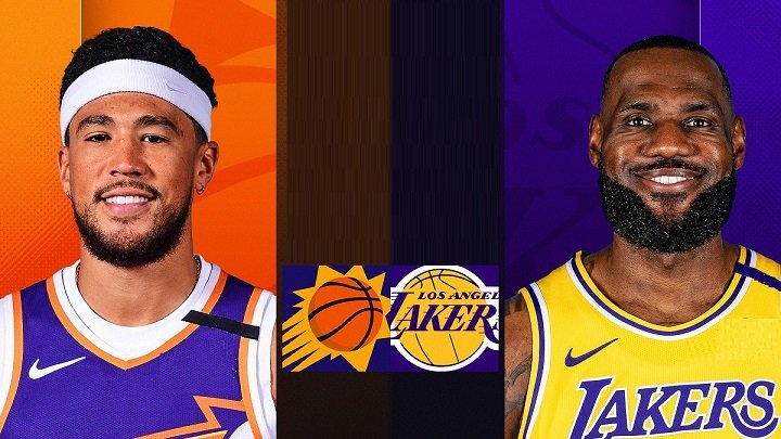 phoenix suns vs lakers match player stats