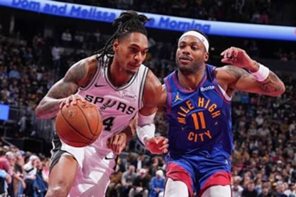san antonio spurs vs denver nuggets standings
