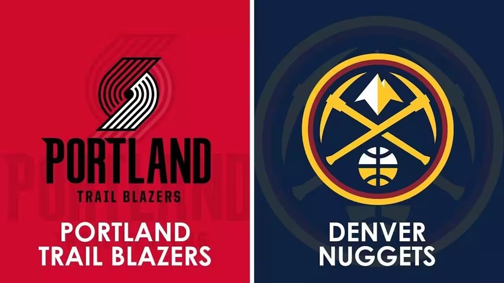 portland trail blazers vs denver nuggets standings