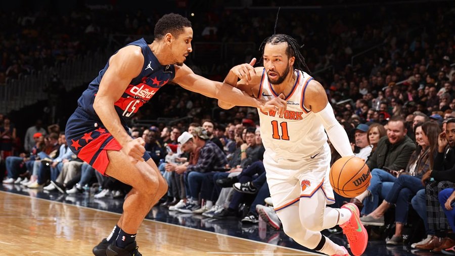 Knicks vs Washington Wizards match player stats