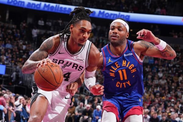 san antonio spurs vs denver nuggets timeline