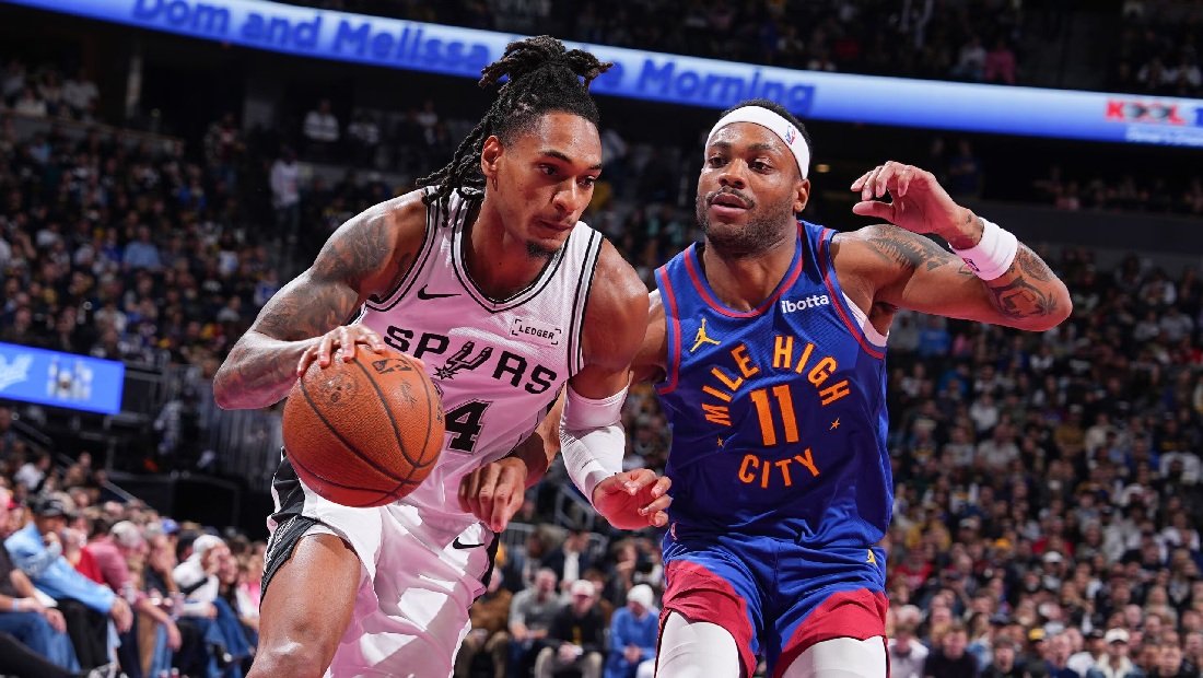 san antonio spurs vs denver nuggets timeline
